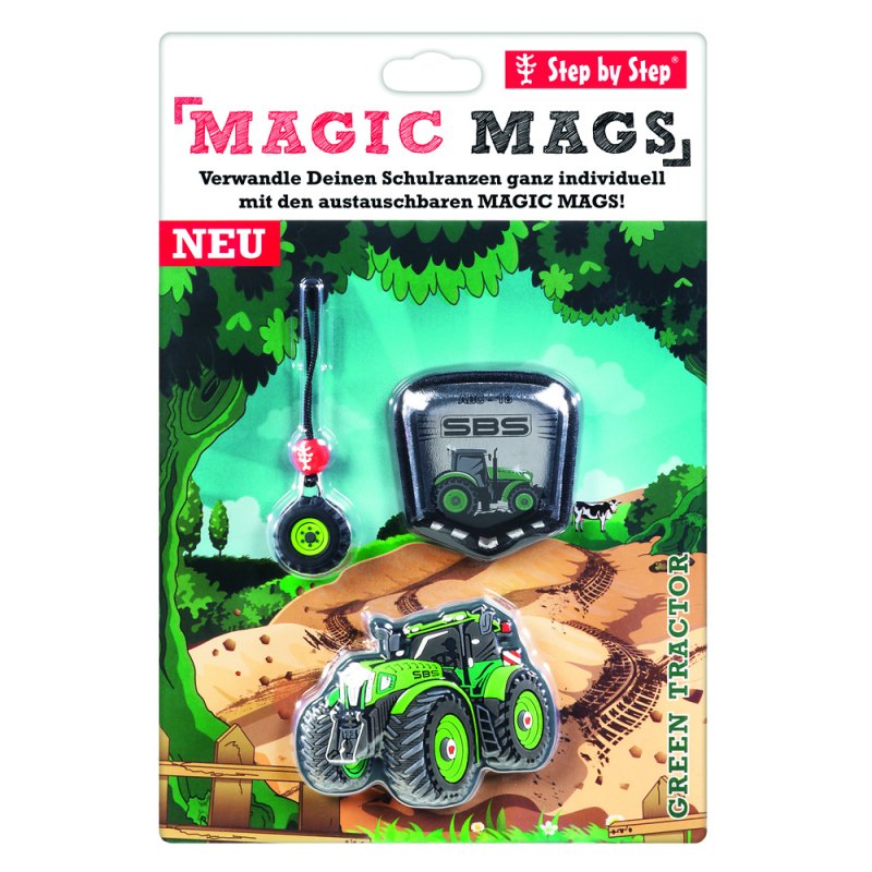 Magic Mags Green Tractor